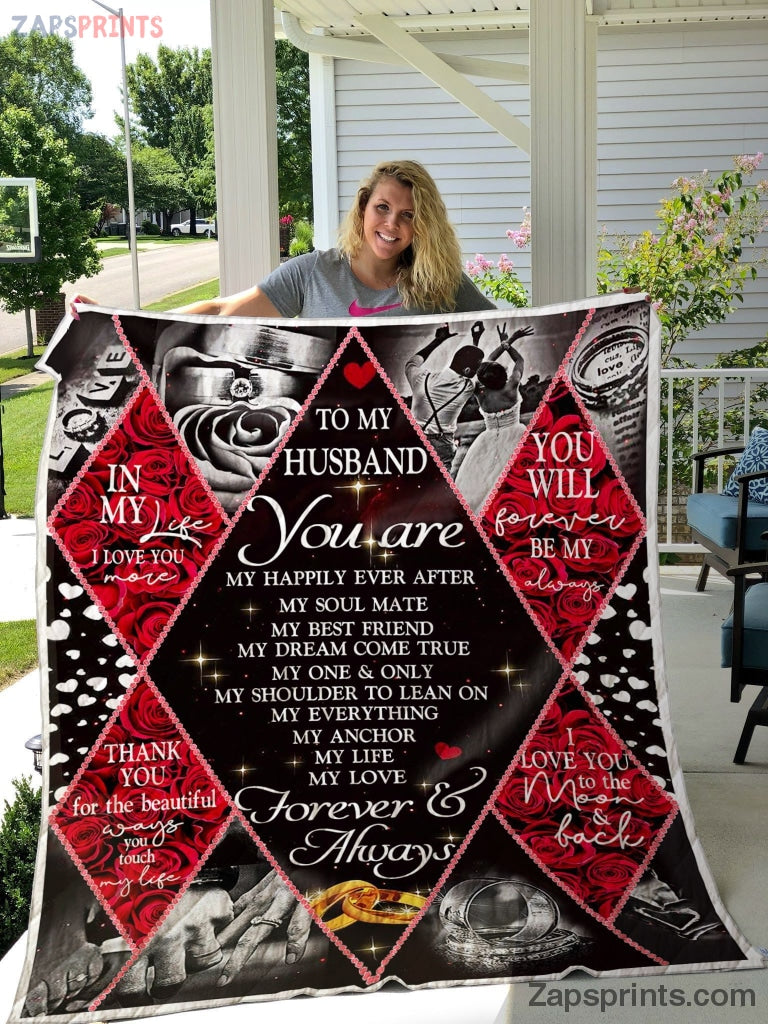 Gift For Husband – To My Husband – My Soulmate – Blanket