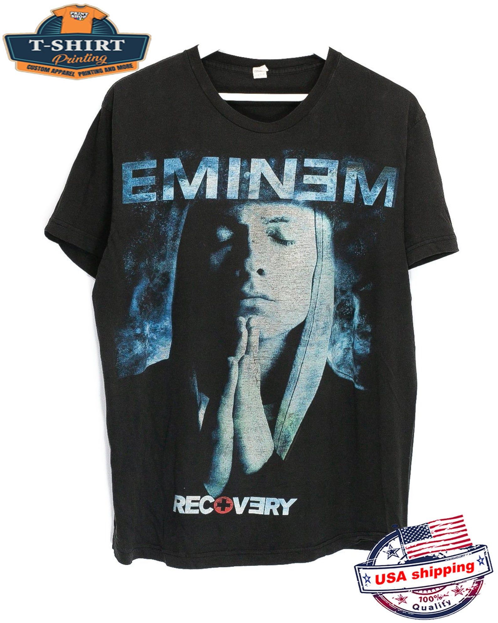 Vintage Eminem Recovey Shirt Rapper Shirt Unisex T-Shirt Shirt For Man Woman Fan Gift Vintage Shirt