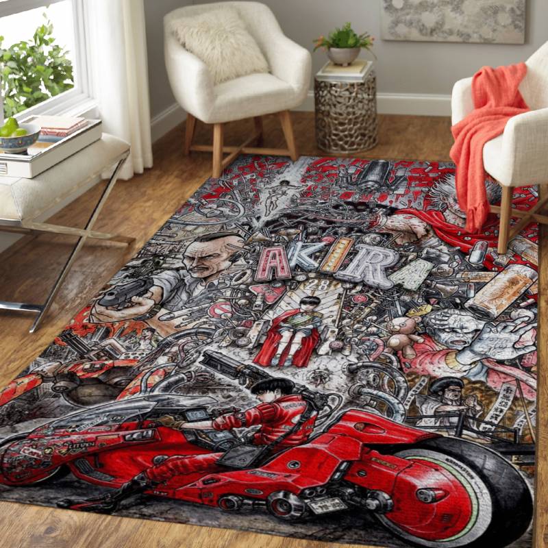 Akira Retro Anime Movies Area Rug – Carpet