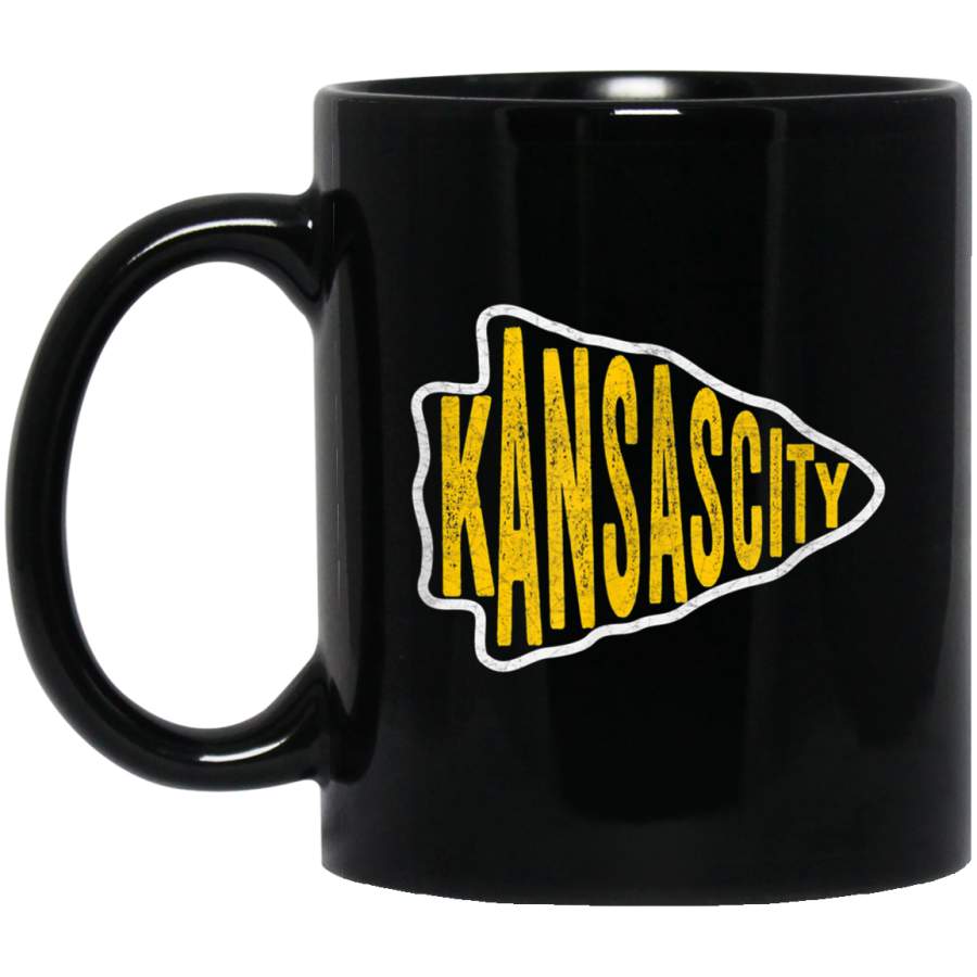 KC Kansas City Red Arrowhead Original Kc Vintage Local 2020 Mug