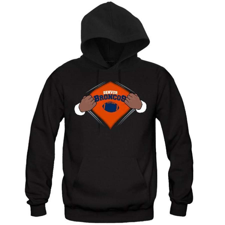 Super Pose Broncos Hoodie Sports Clothing