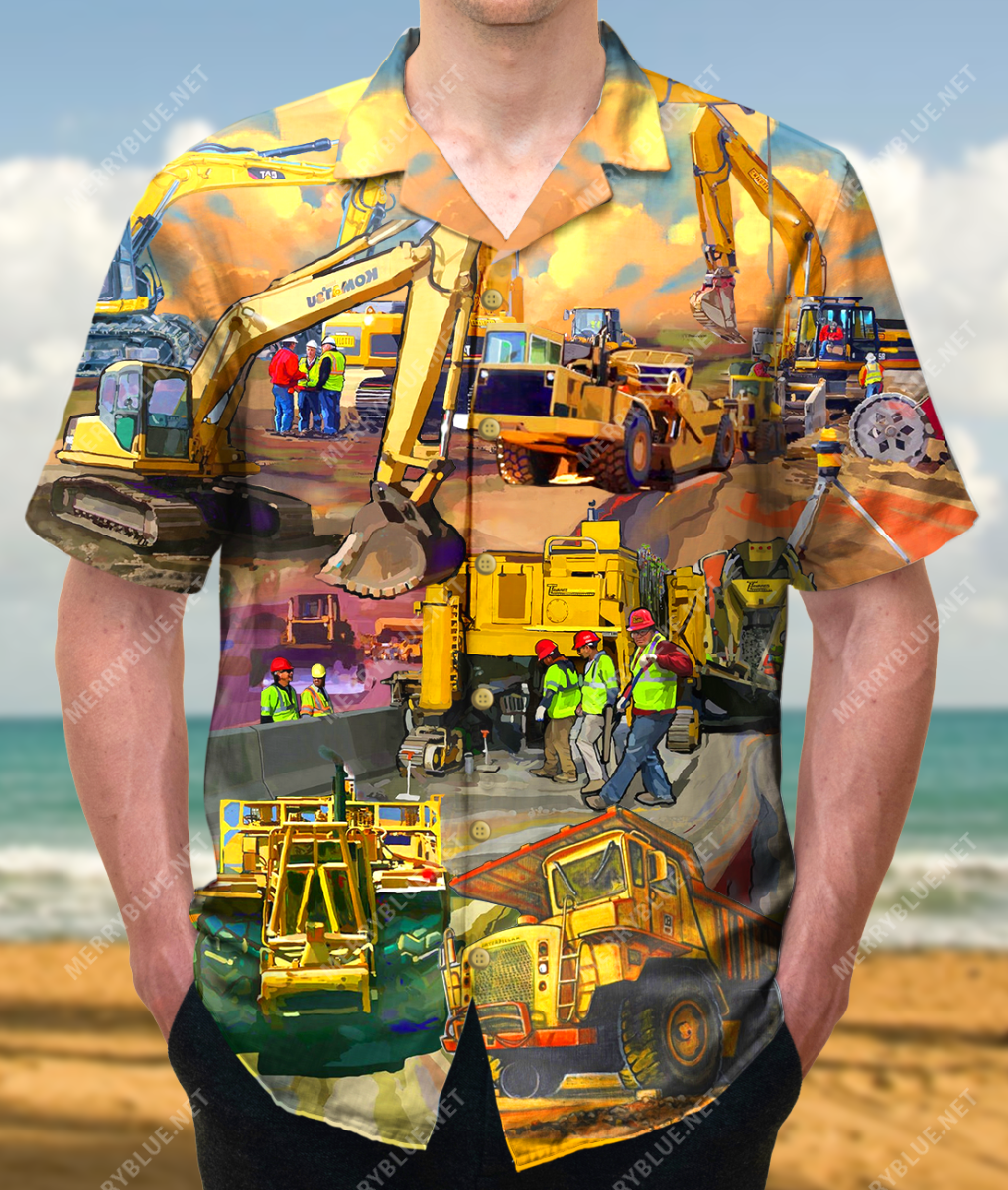 Heavy Equipment Operater Unisex Hawaii Shirt Ha98801