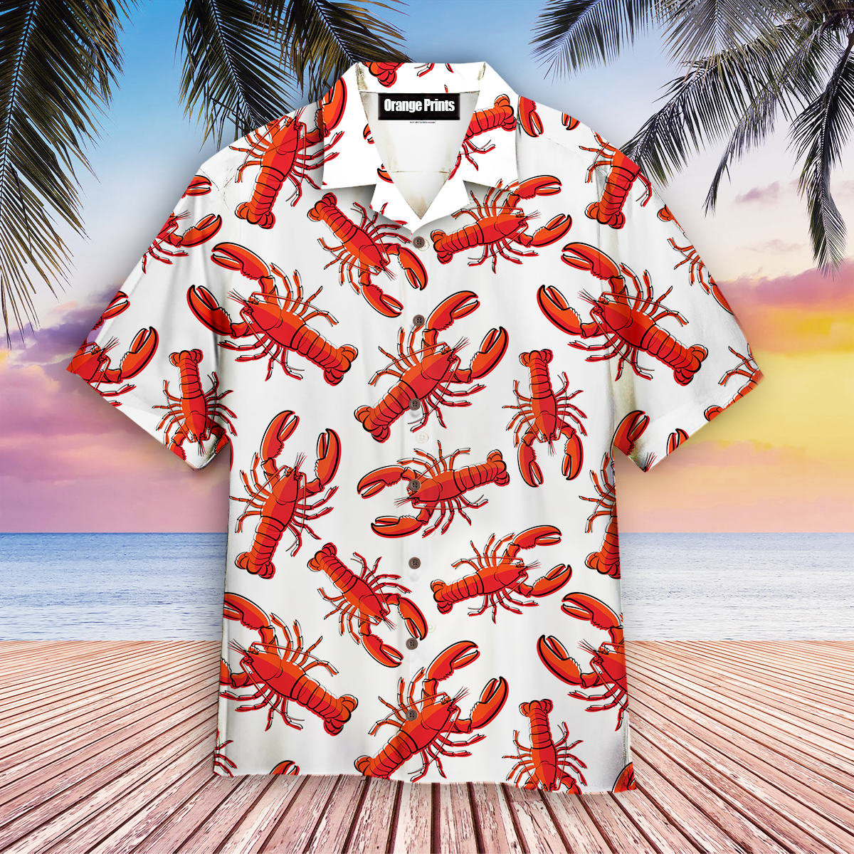 Life Is Better With Red Lobster Seafood Hawaii Shirt For Men And Women Ha630