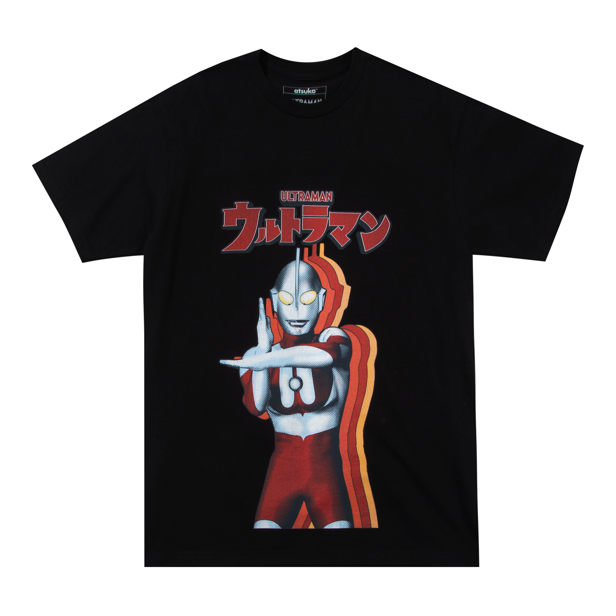 Ultraman Ultra Beam Black Tee