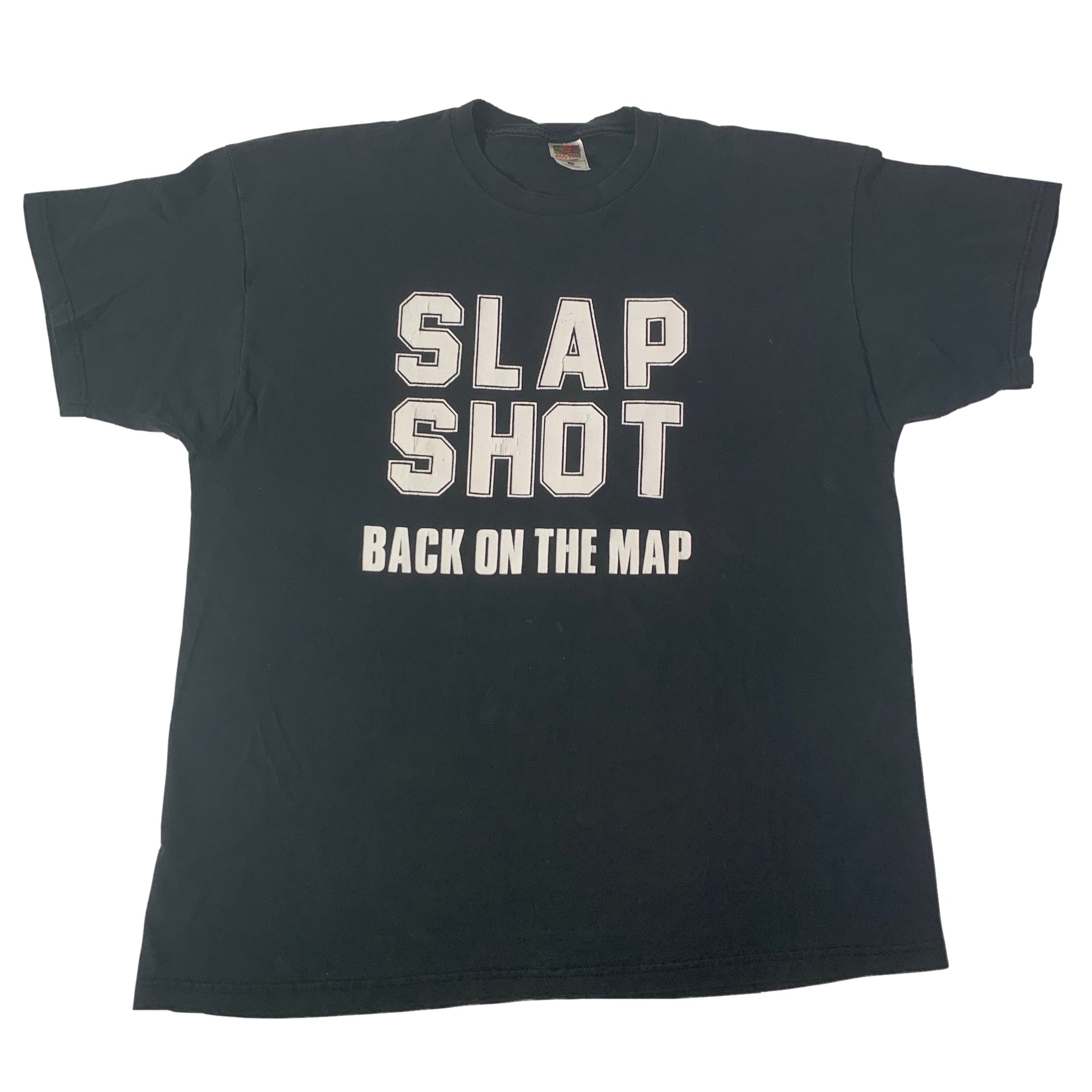 Vintage Slapshot “Back On The Map” T-Shirt