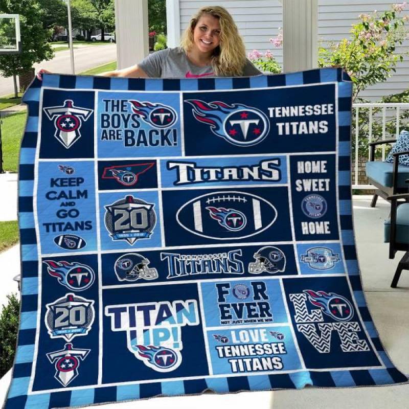 Tennessee Titans Quilt Blanket 04