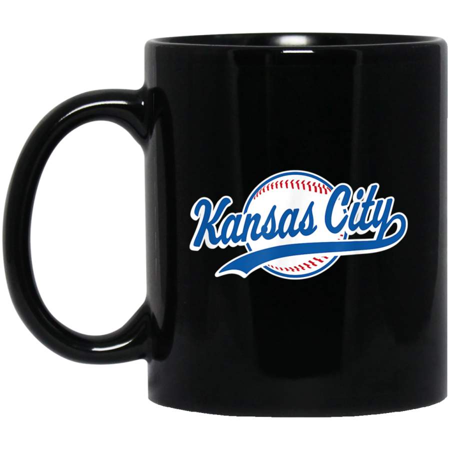 Kansas City Mug Vintage Baseball Throwback KC Retro Mug