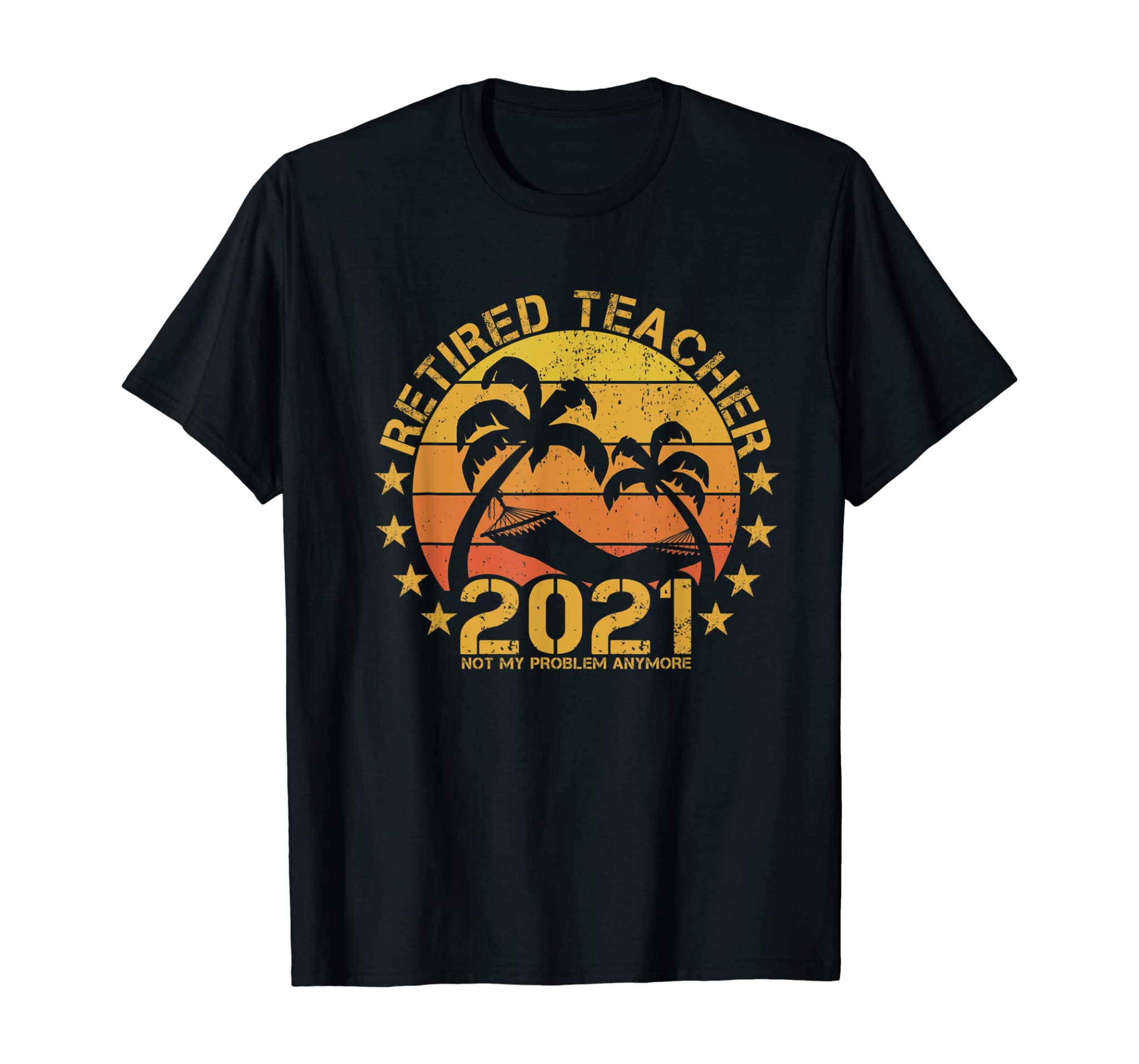 Retired Teacher Gifts For Women Men 2021 Retirement Funny T-Shirt