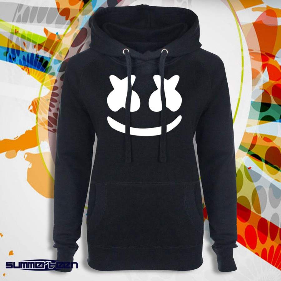 Dj Marshmello Face Logo Women’S Hoodie - Redditprint Store