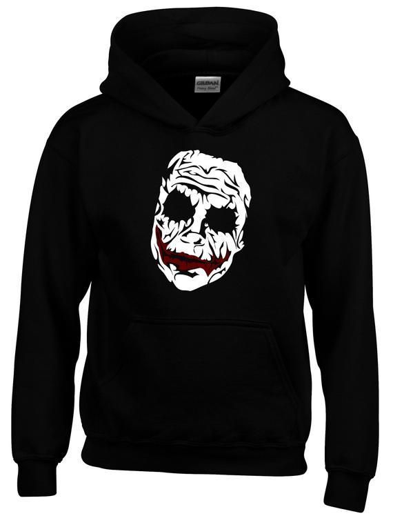 Joker Batman Superhero Adult Hoodie Shirt