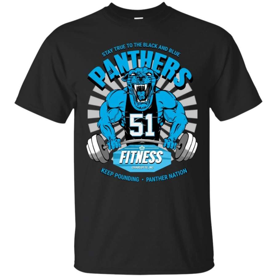 CAROLINA PANTHERS – Panthers Fitness T Shirt & Hoodie