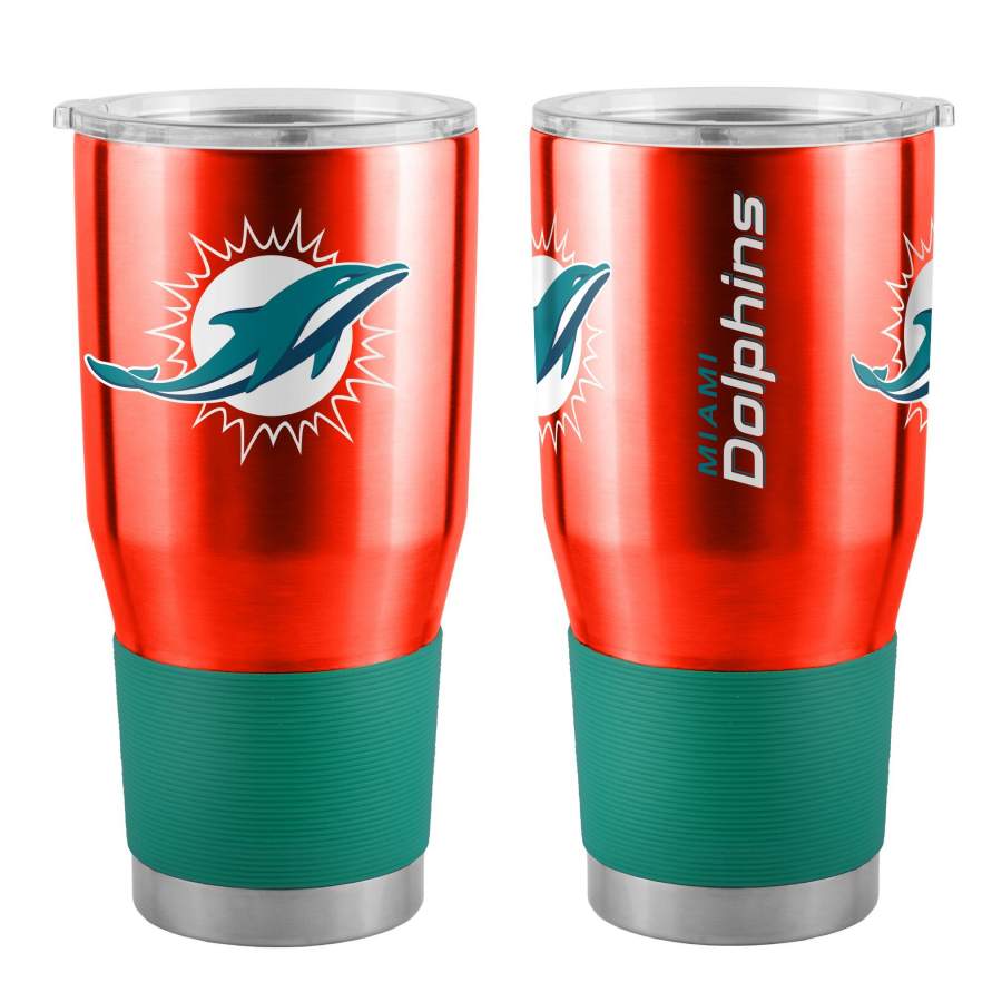 Miami Dolphins Travel Stainless Steel Insulated Tumbler Cup Ultra