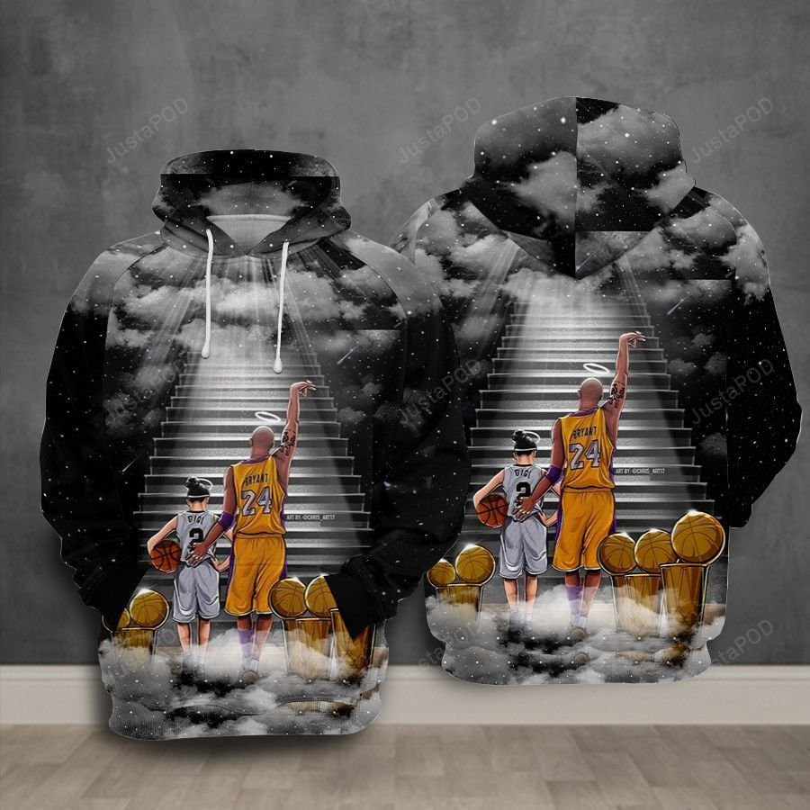 Kobe Bryant Angel Basketball Hoodie & Zip Hoodie