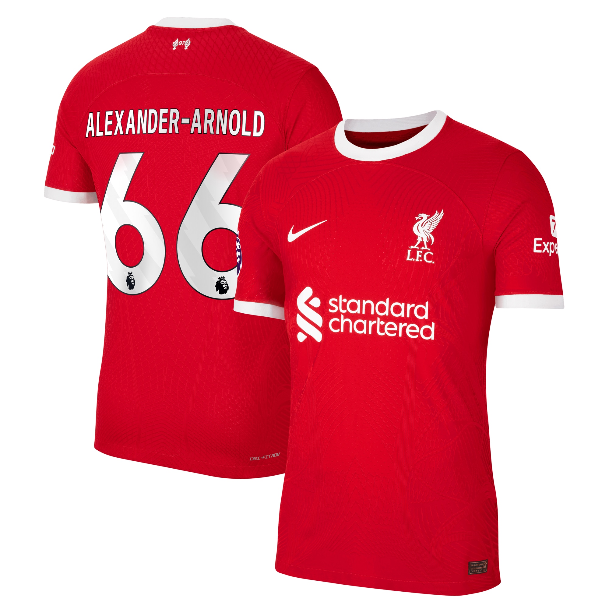 Trent Alexander-Arnold Liverpool 2023/24 Home Authentic Player Jersey – Red