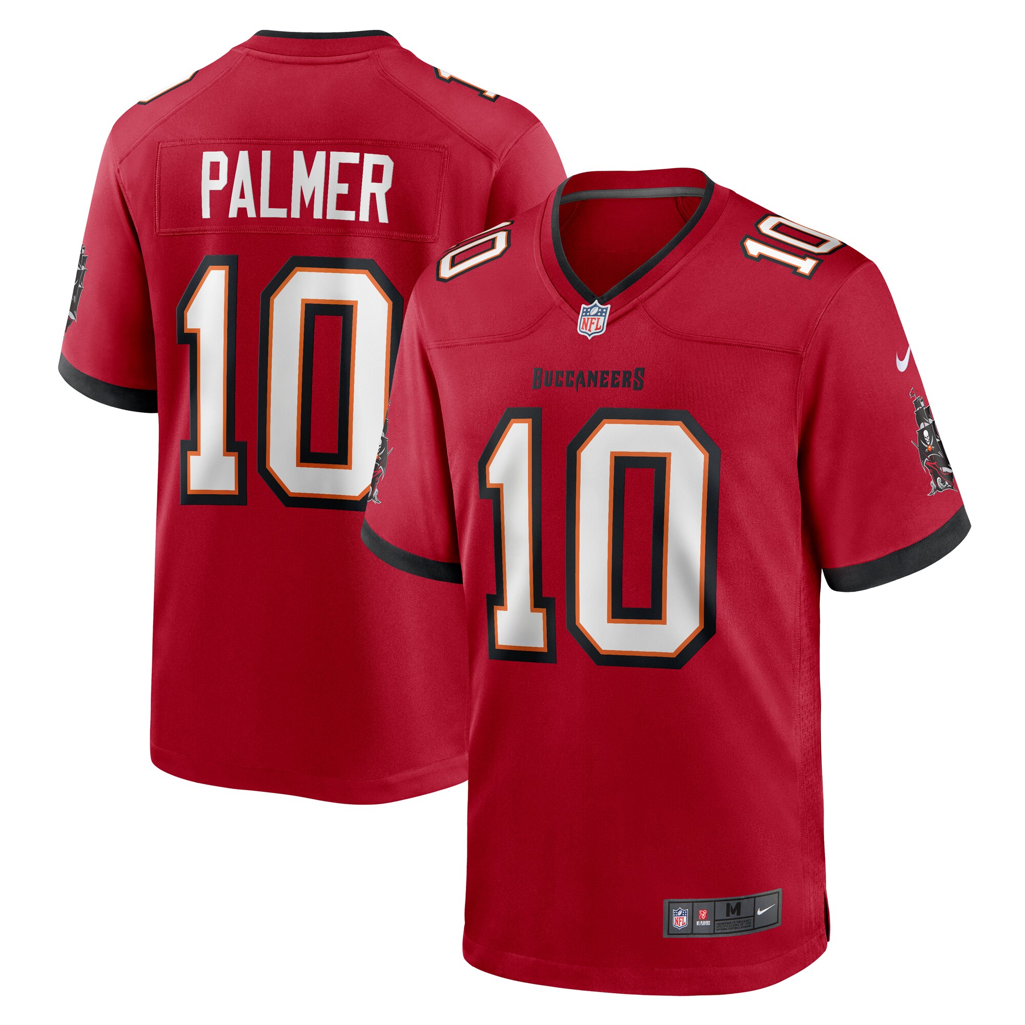 Men’s Tampa Bay Buccaneers Trey Palmer  Red  Game Jersey