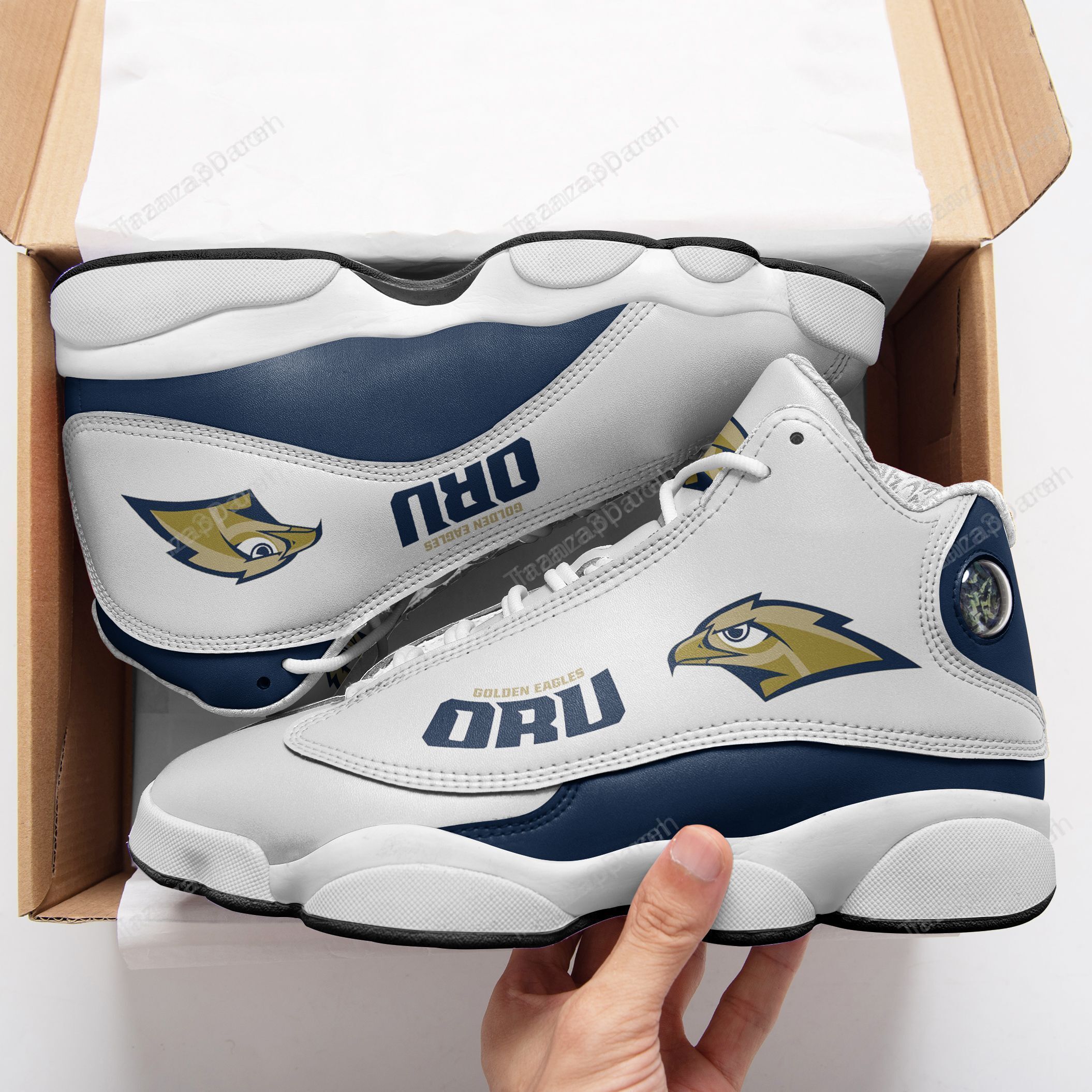 Oral Roberts Golden Eagles Air Jd13 Sneakers 231