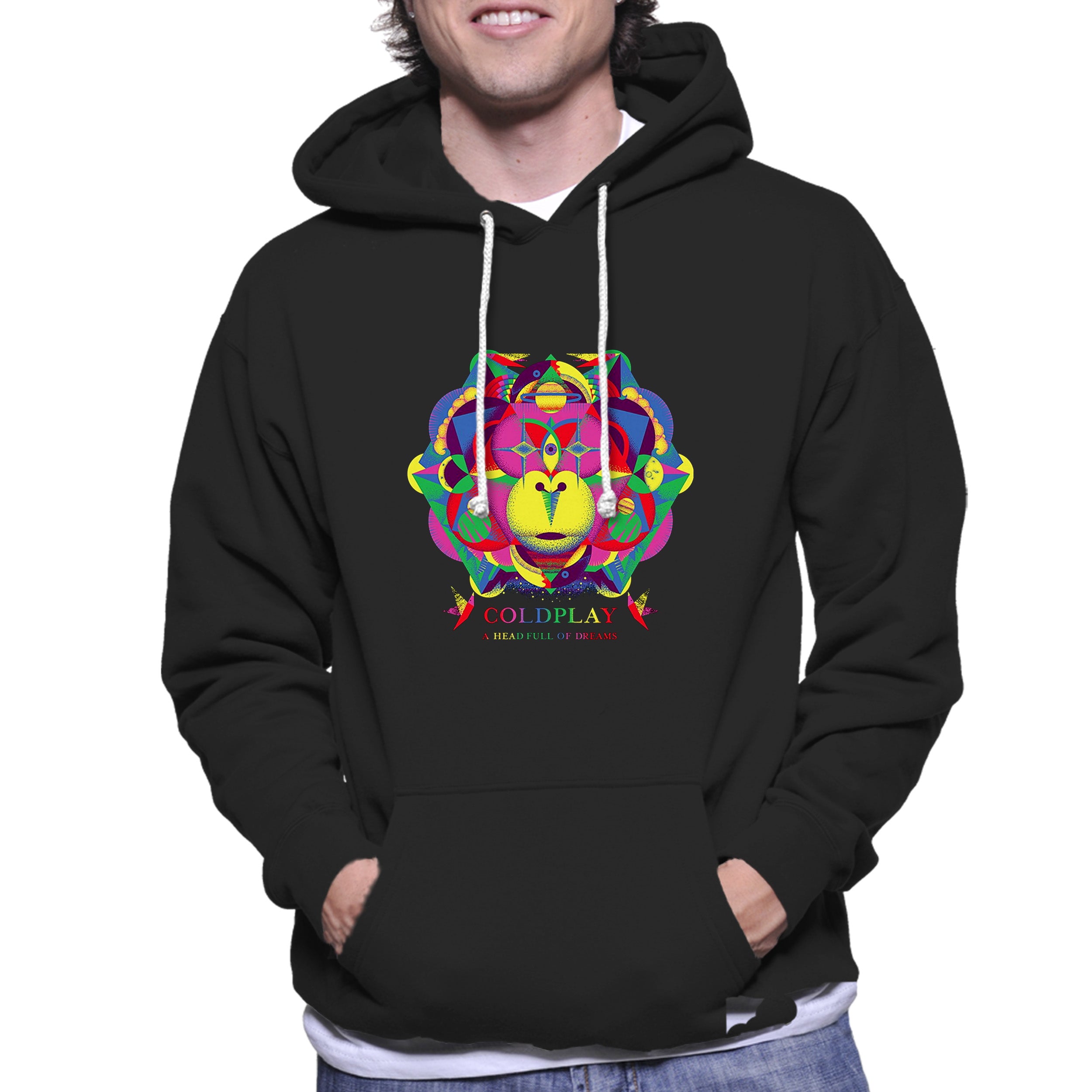 A Head Full Of Dreams Monkey Logo Unisex Hoodie