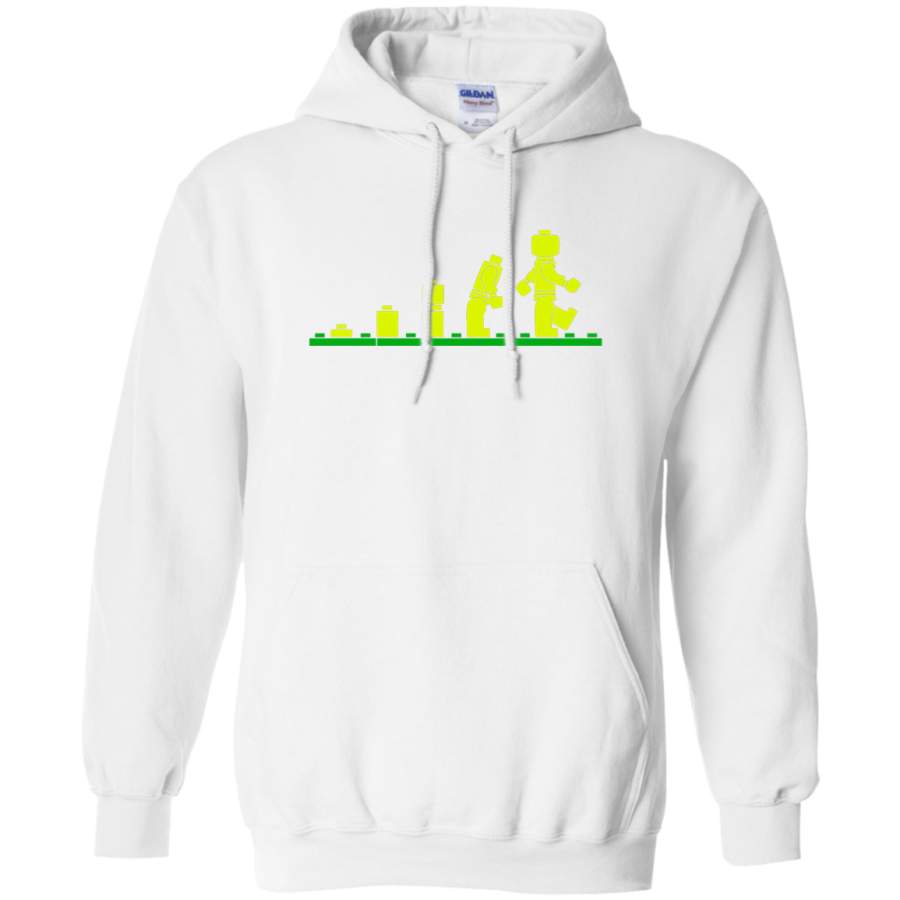 AGR Lego Evolution Picture Gildan Pullover Hoodie