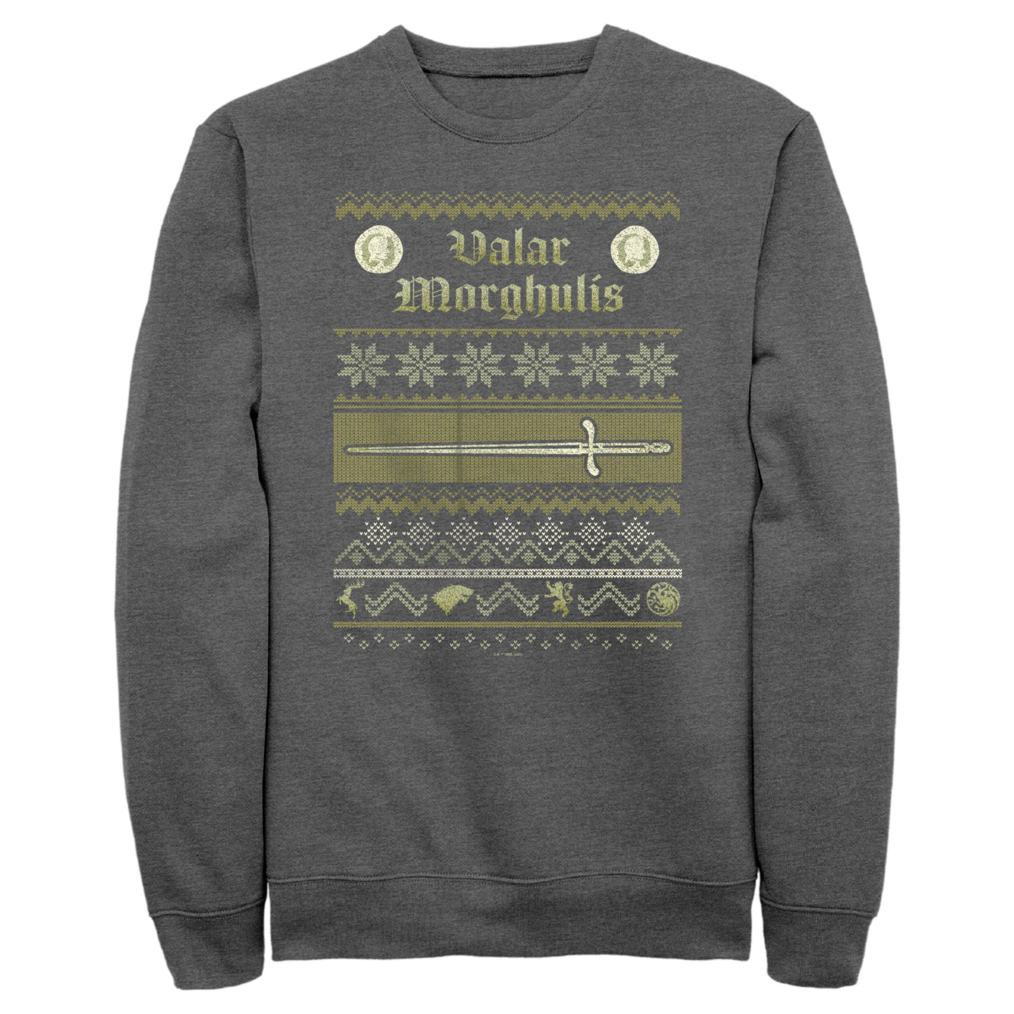 Men’S Game Of Thrones Christmas Valar Morghulis Sweater Sweatshirt