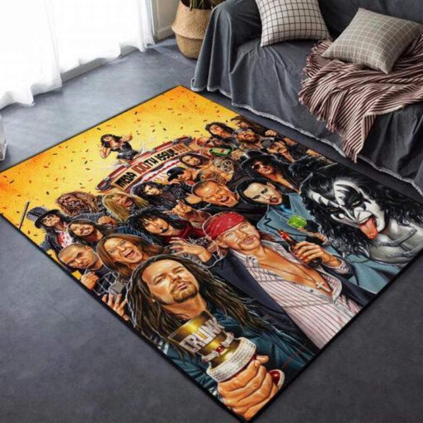 Rock Legends Area Rug / Music Floor Decor 021116