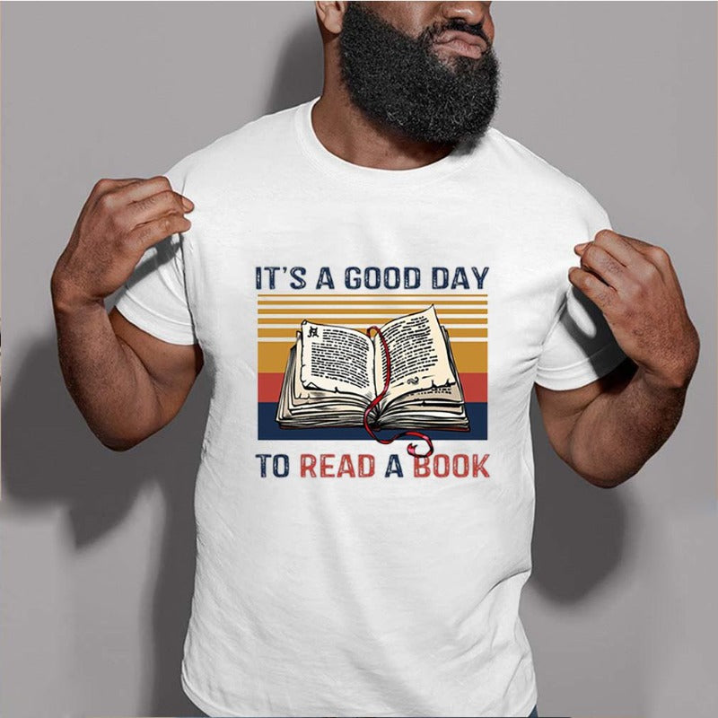 It’s A Good Day To Read A Book Vintage Gift Book Lovers T-Shirt