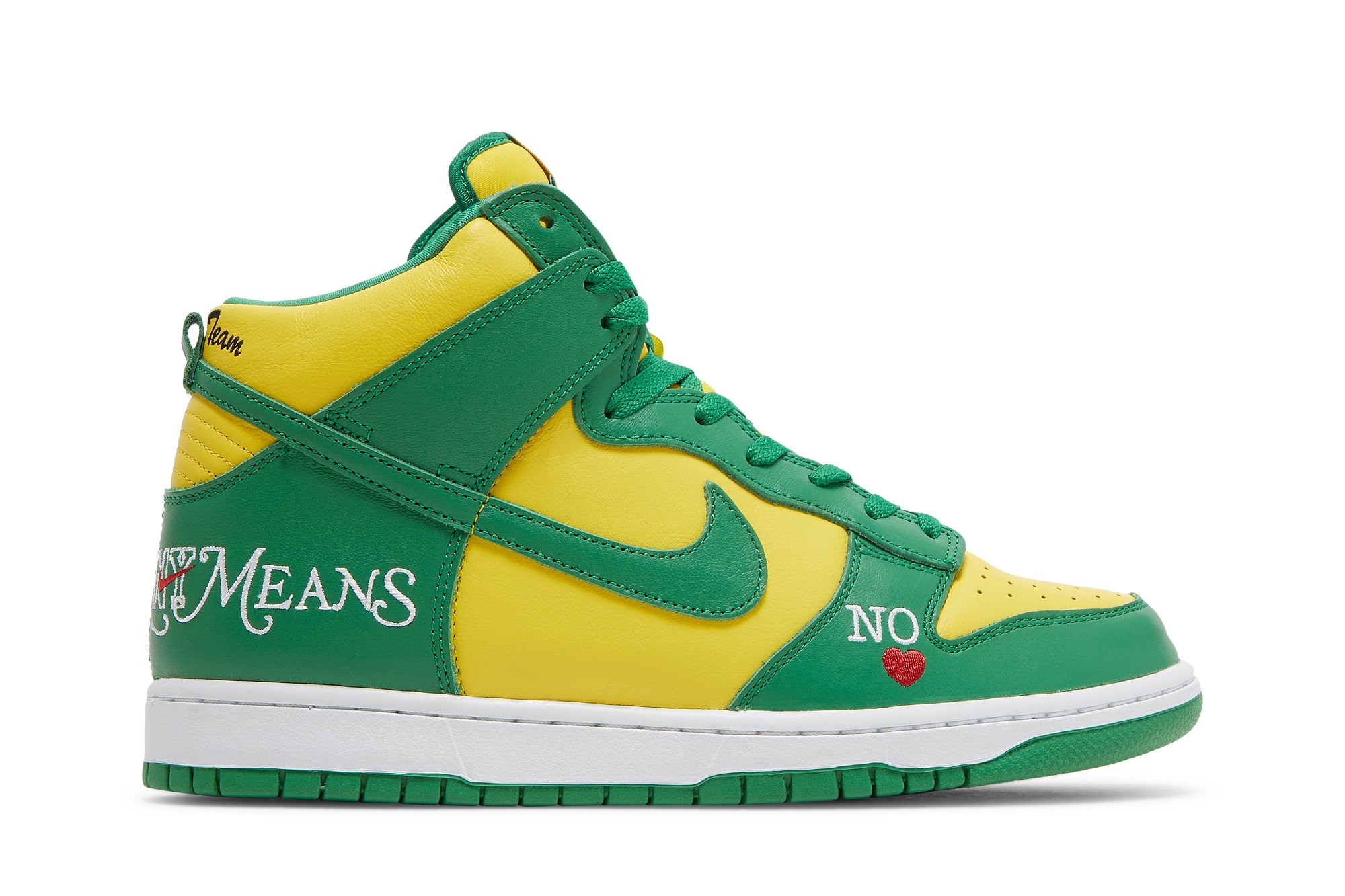 Nike SB Dunk High Supreme By Any Means Brazil 602416