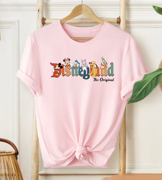 Disneyland Matching Mickey and Friends Magic Kingdom Shirt Outfit