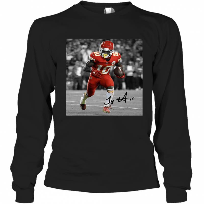 Tyreek Hill  Kansas City Chiefs Long Sleeve T-Shirt