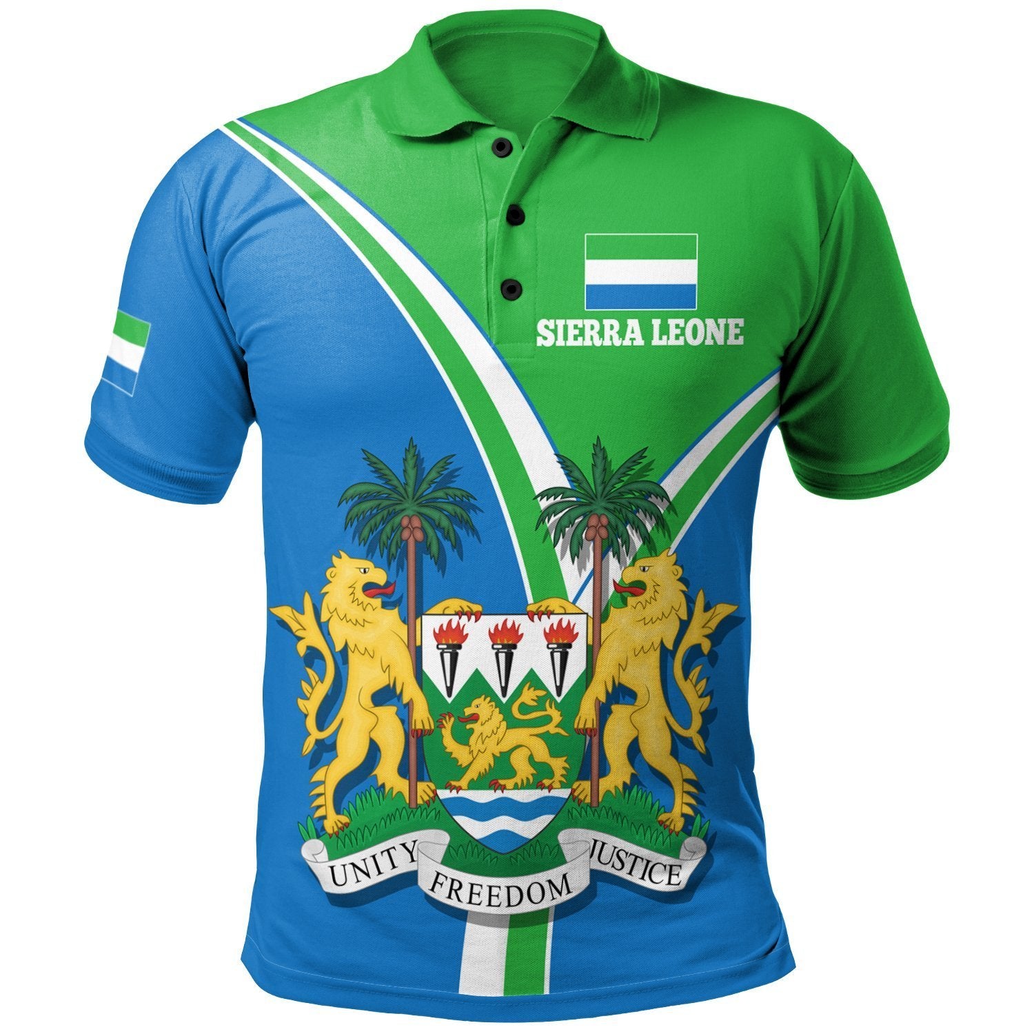 Sierra Leone Polo Shirts - Sierra Leone Pride