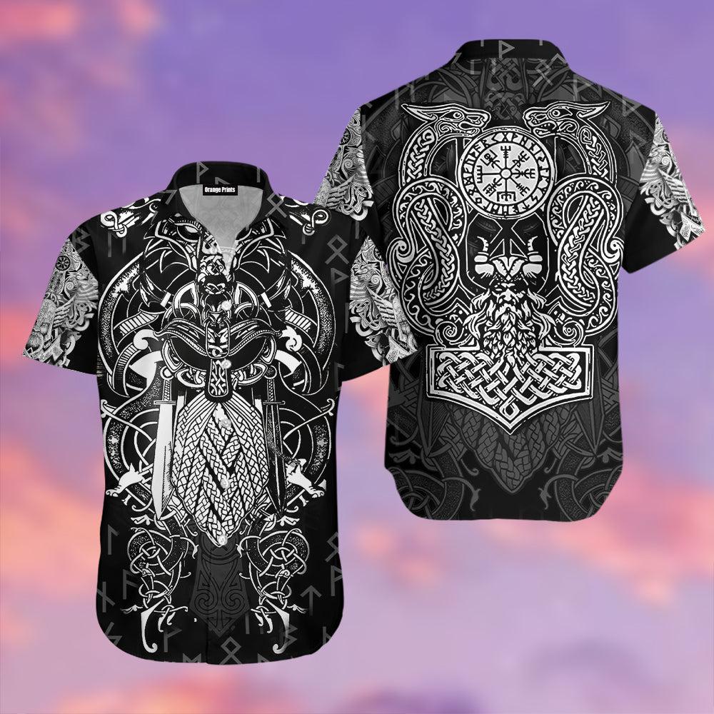 Viking Odin Hawaii Shirt For Men Women Ha6487