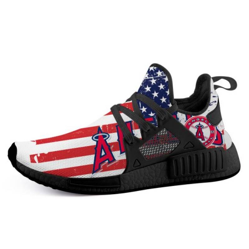 Los Angeles Angels NMD XR1 Lightweight Sneakers, Los Angeles Angels Running Shoes