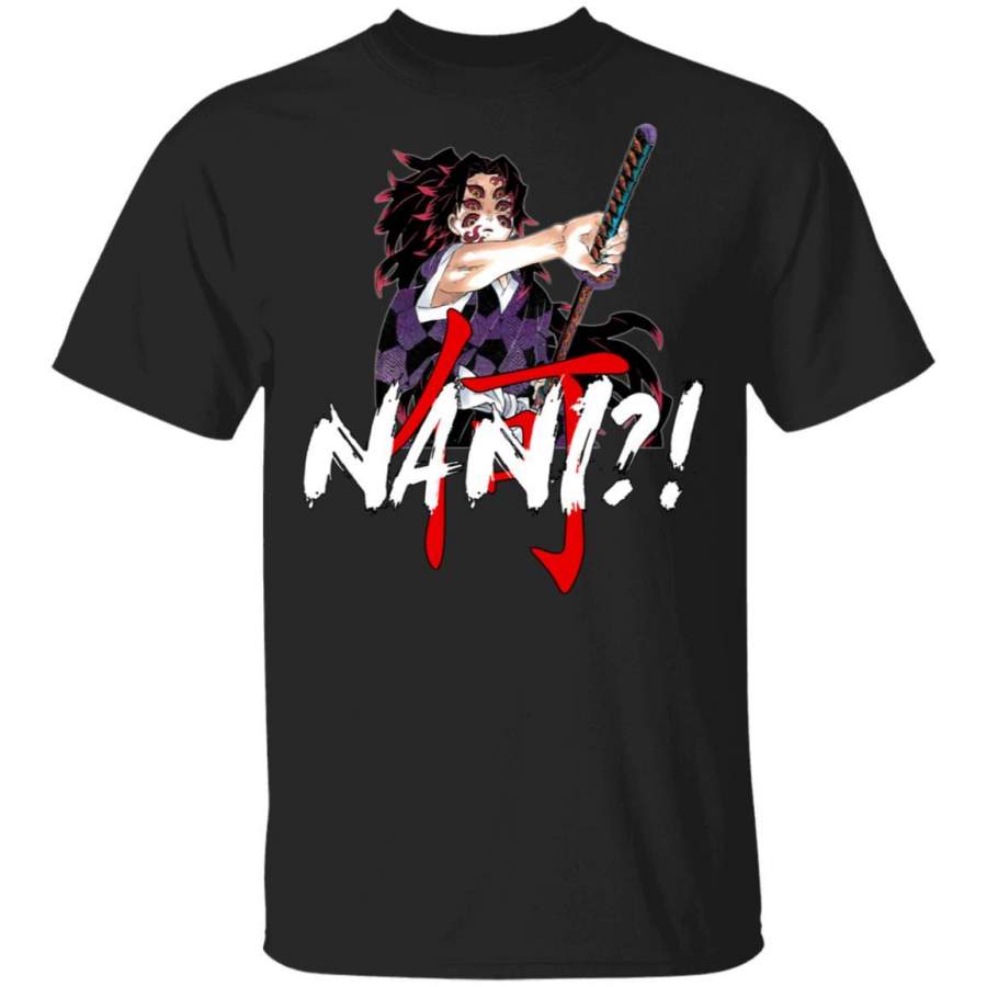 Demon Slayer Kokushibo Nani Shirt Funny Kimetsu No Yaiba Character Tee