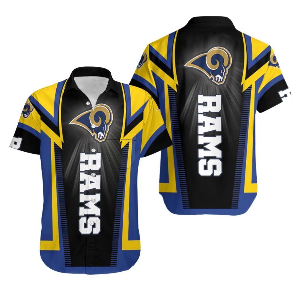 Beach Shirt Los Angeles Rams For Fan Hawaiian Shirt