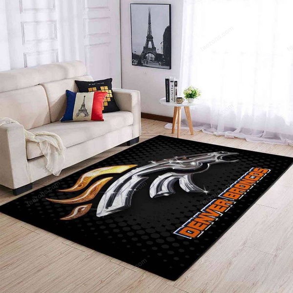 Denver Broncos Area  Sku 180 Rug