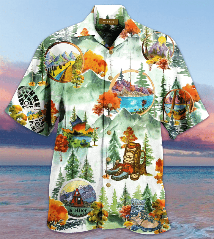 Hiking Hawaii Shirt Unisex Full Size Adult Colorful Ha109106