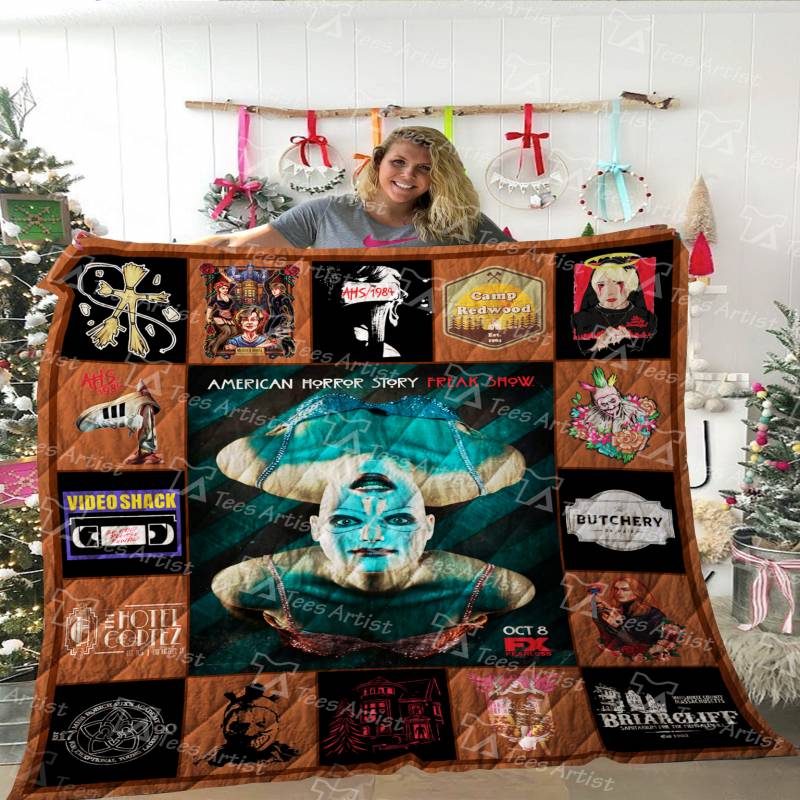 American Horror Story vintage Quilt Blanket 02289