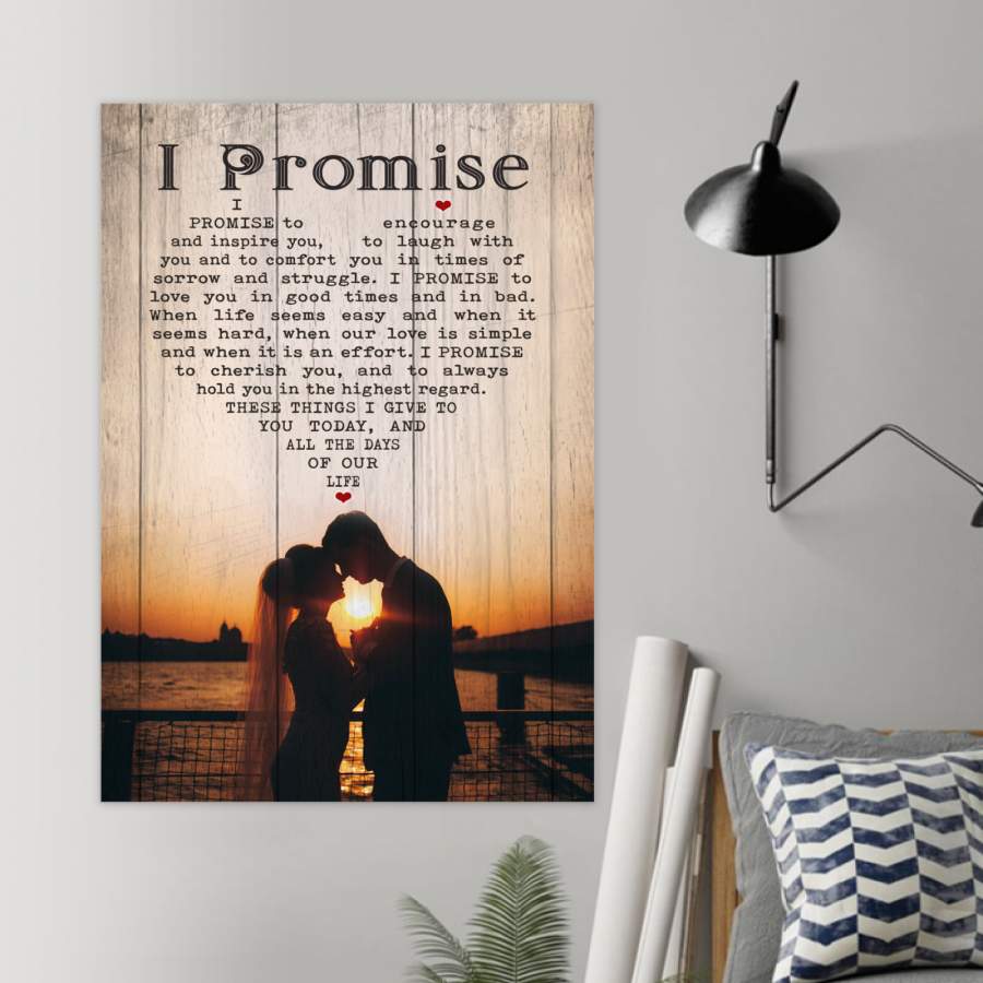 Couple – Today I Give Myself To You Sunset – Poster