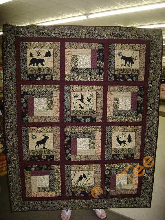 Wild Animal Blanket Th1607 Quilt