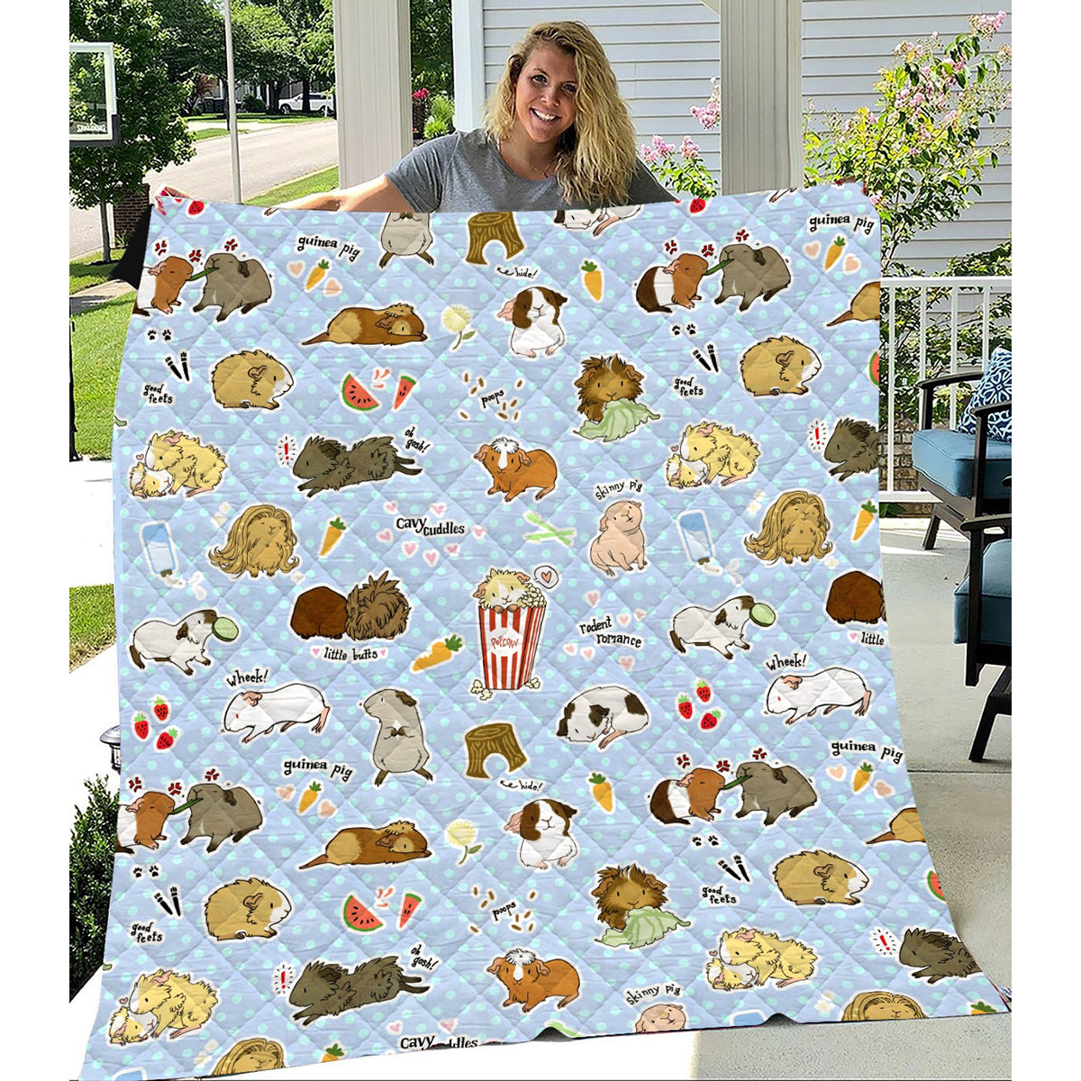 Guinea Pig Gpq002 Quilt – Blanket