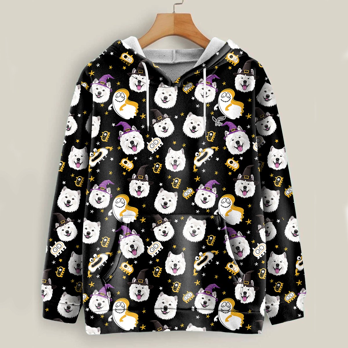 Oh My Ghouls – Samoyed Cat Halloween Hoodie
