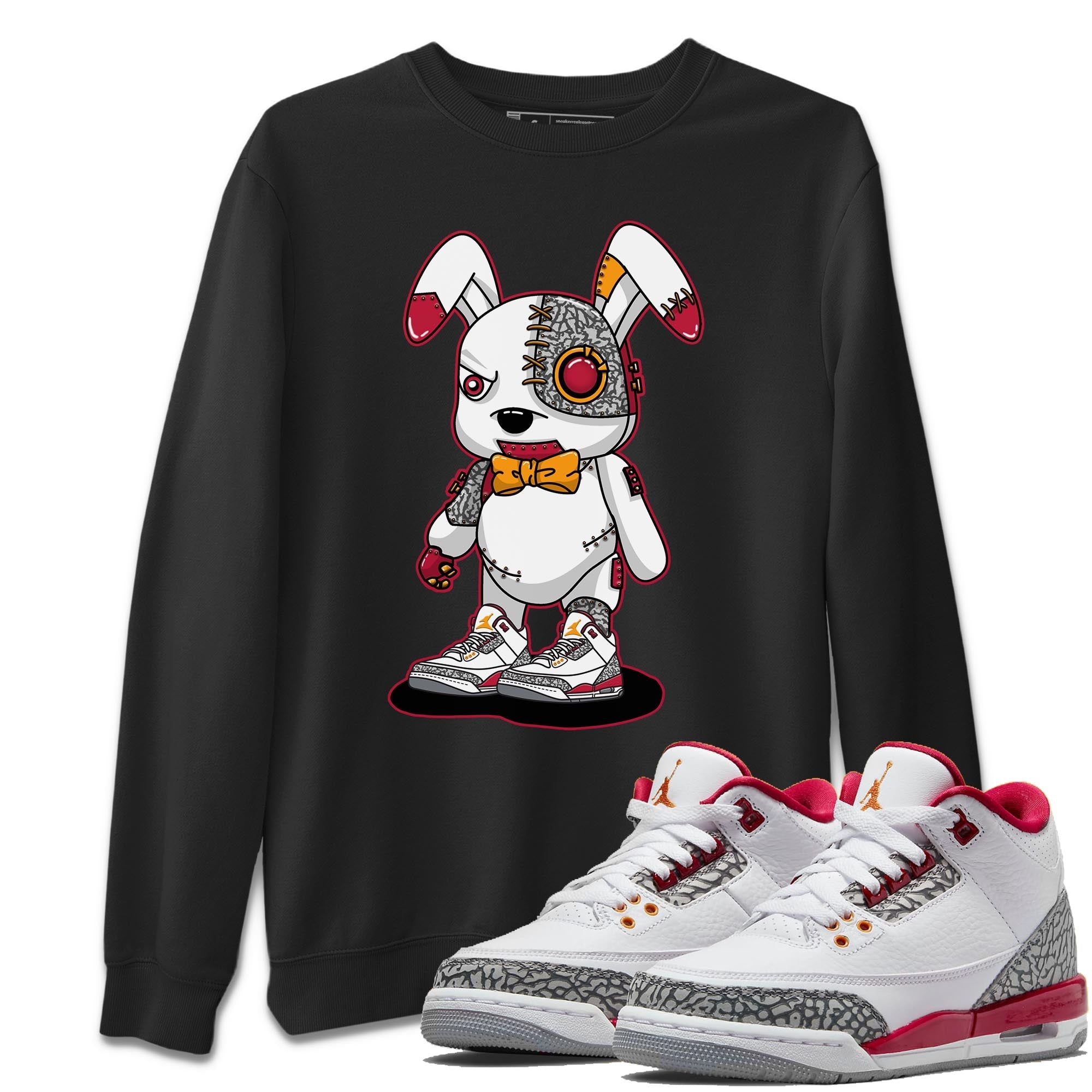 Cyborg Bunny Sweatshirt – Air Jordan 3 Cardinal