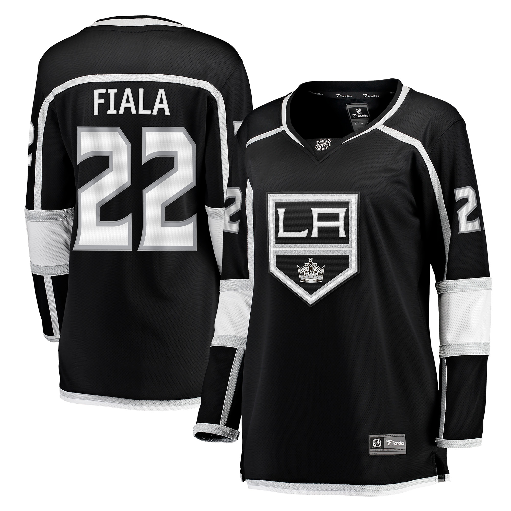 Women's Los Angeles Kings Kevin Fiala Black Home Breakaway Player Jersey