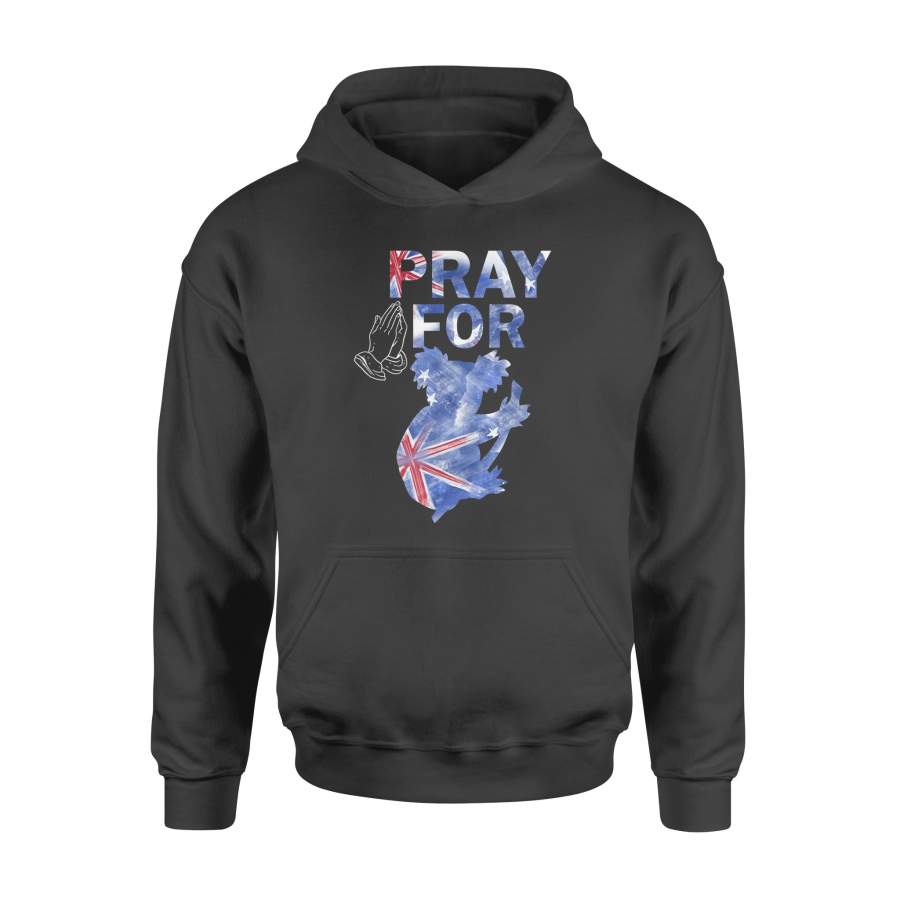 Pray for Australia Rain Save Koala Australian Animals People Shirt – Standard Hoodie