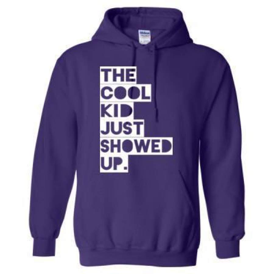 AGR The Cool Kid Just Showed Up – Heavy Blend™ Hooded Sweatshirt