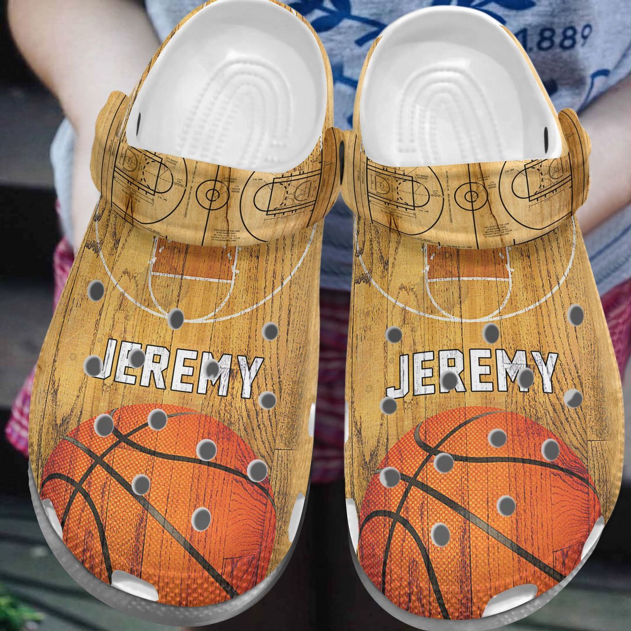 Basketball Personalize Clog Custom Crocss Fashionstyle Comfortable For Women Men Kid Print 3D Basketball Lover 5