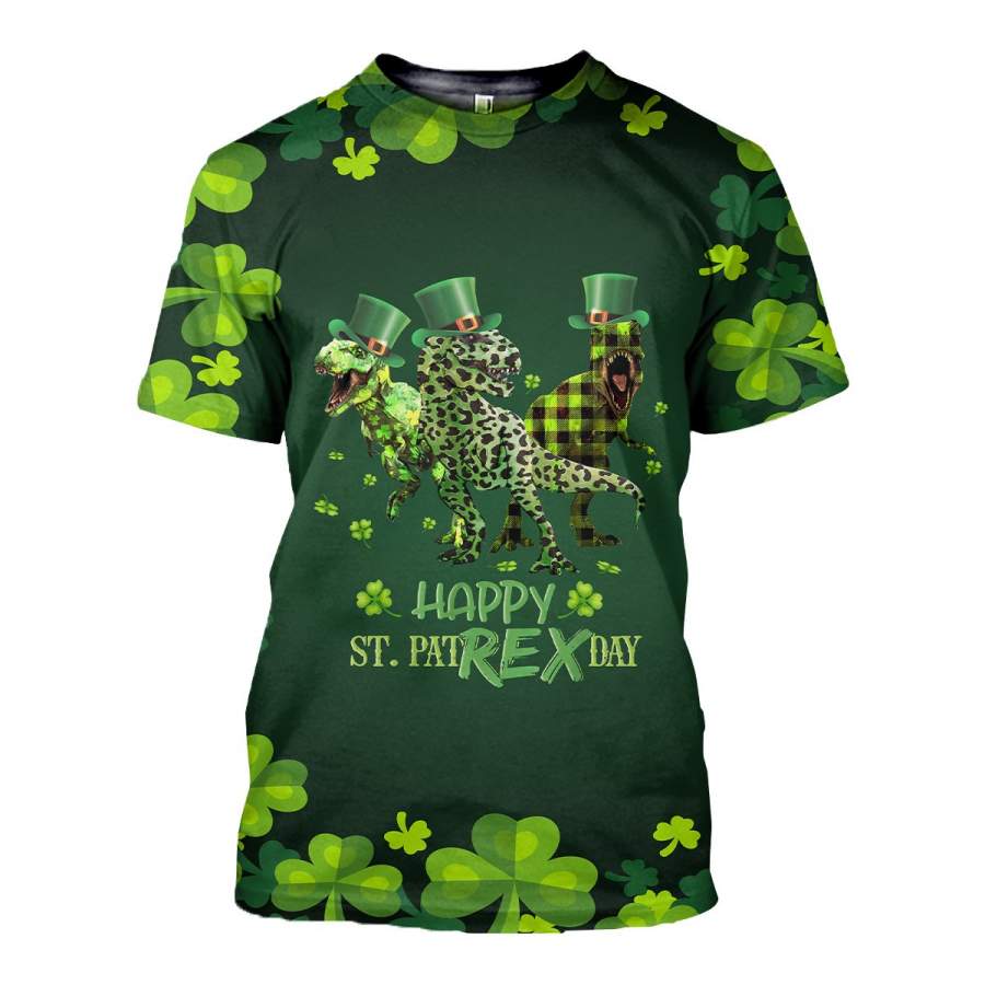 HAPPY ST PATRICK’S DAY 3D ALL OVER PRINTED HOODIE 2822020