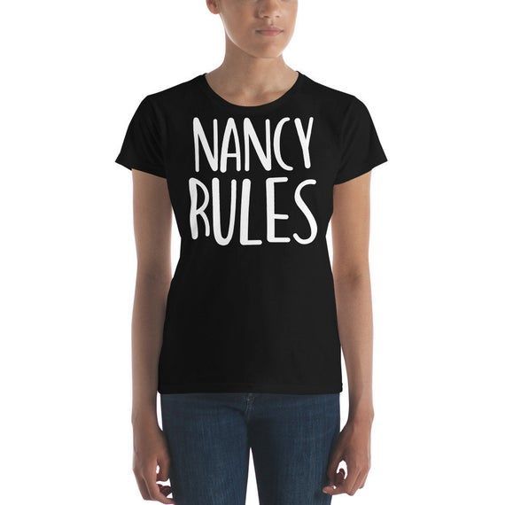 Feminist Shirt Nancy Rules Shirt Feminism Shirt Girl Power Shirt Woman Power Shirt Patriarchy Shirt Equal Rights Shirt Grl Pwr Shirt