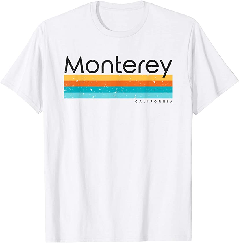 Vintage Monterey California CA Retro Design T-Shirt