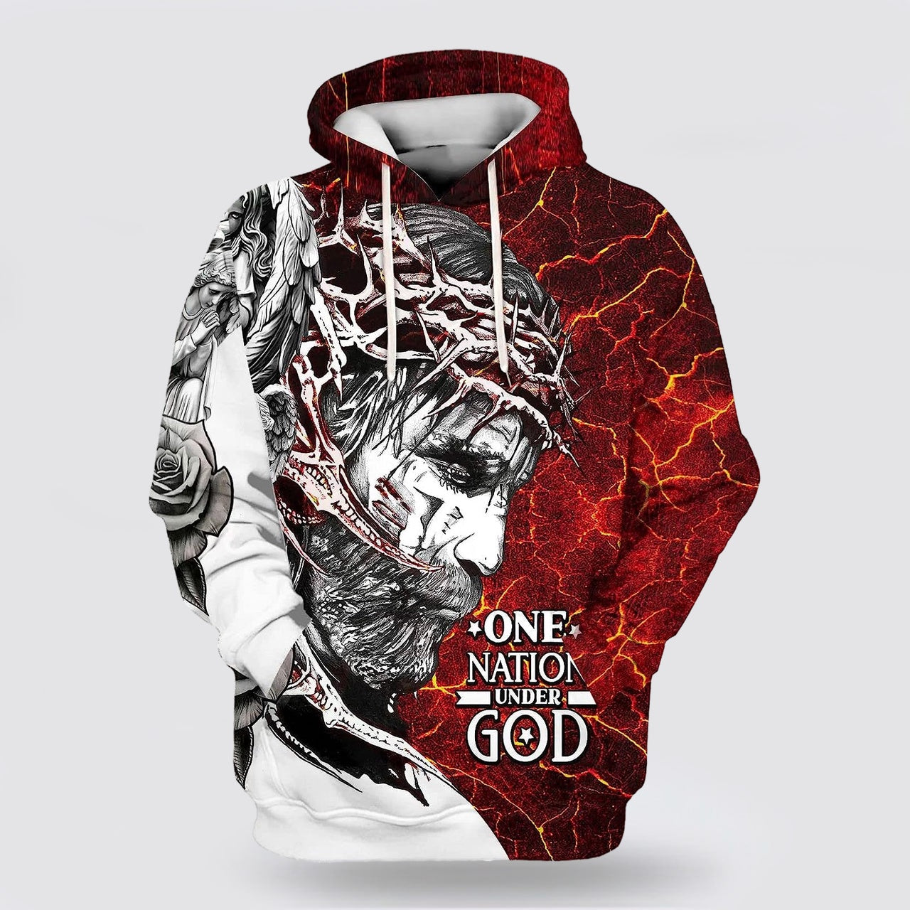 Jesus Pictures 3D Hoodies For Women Men  Christian Apparel Hoodies