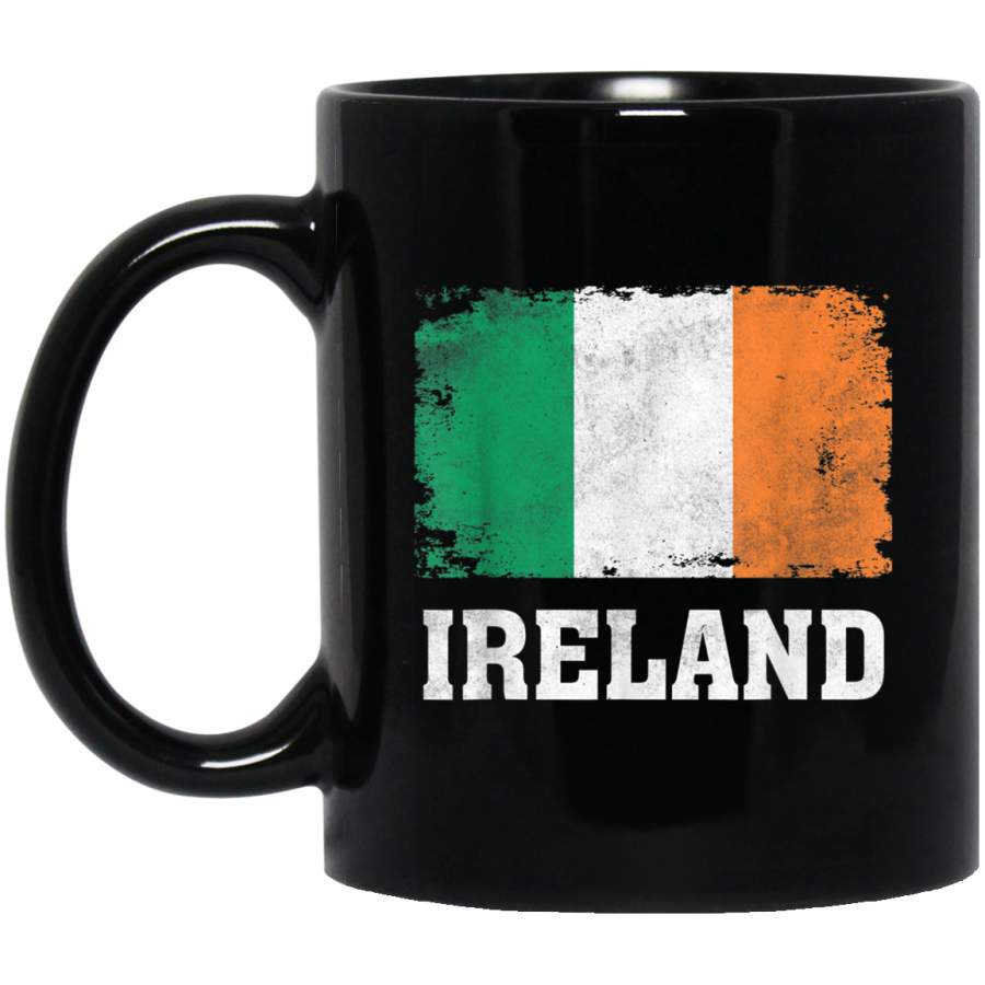 Ireland Flag Gift Irish Pride Vintage Souvenir Gift Mug